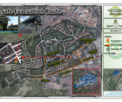 Barangay Cabilang Baybay Safe Evacuation Route